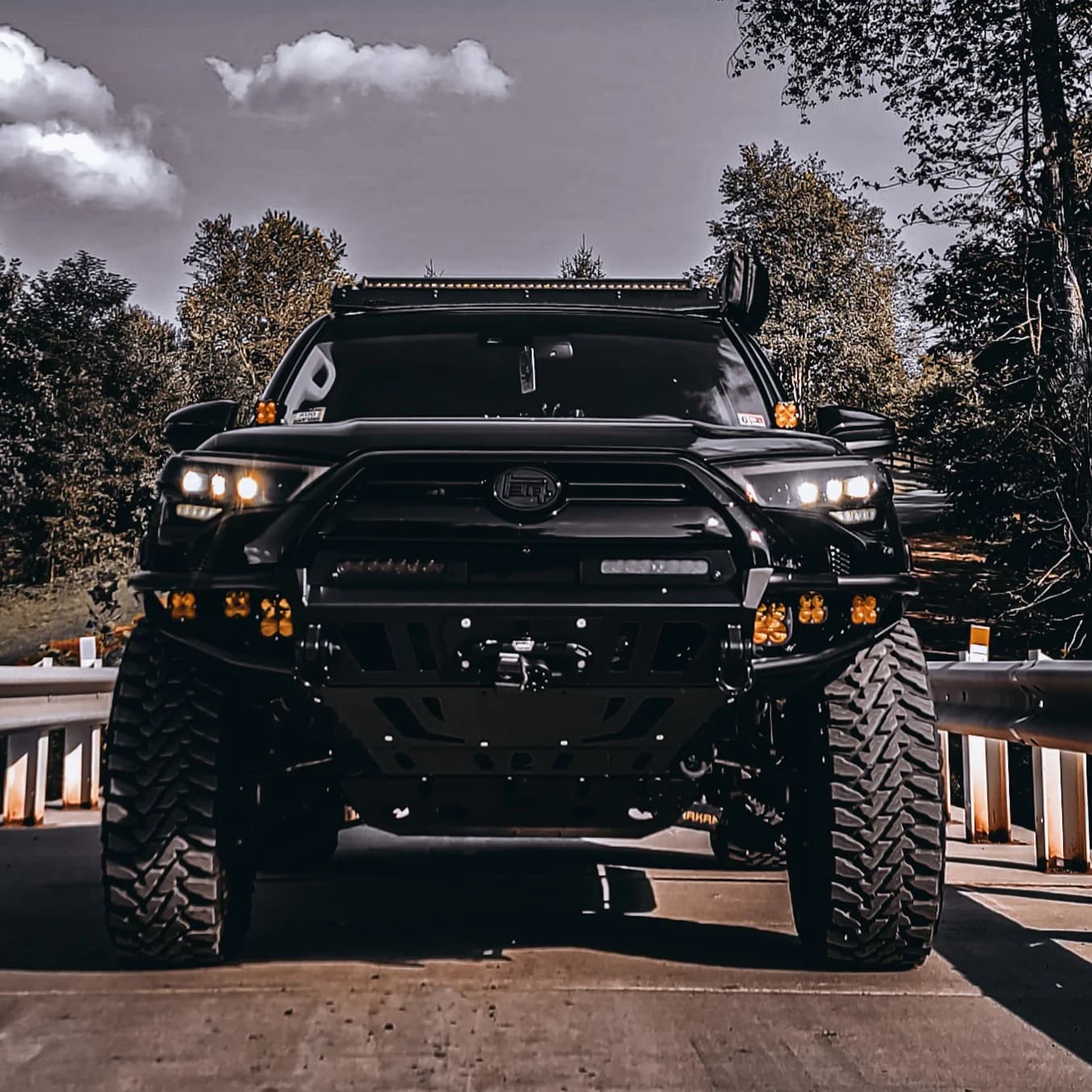 2014-2019 5th Gen Toyota 4Runner Hybrid Front Bumper